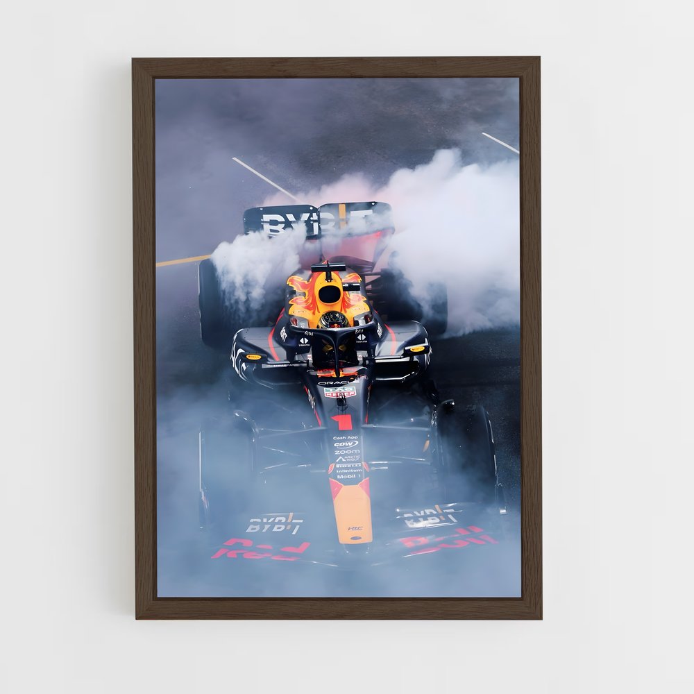Poster Red bull exceptionnel – affiche Voitures de Formule 1 (vue 5)